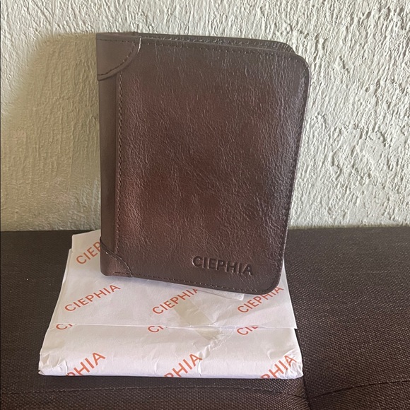 CIRPHIA Other - # 0788+ Ciephia Dark Brown Leather Wallet